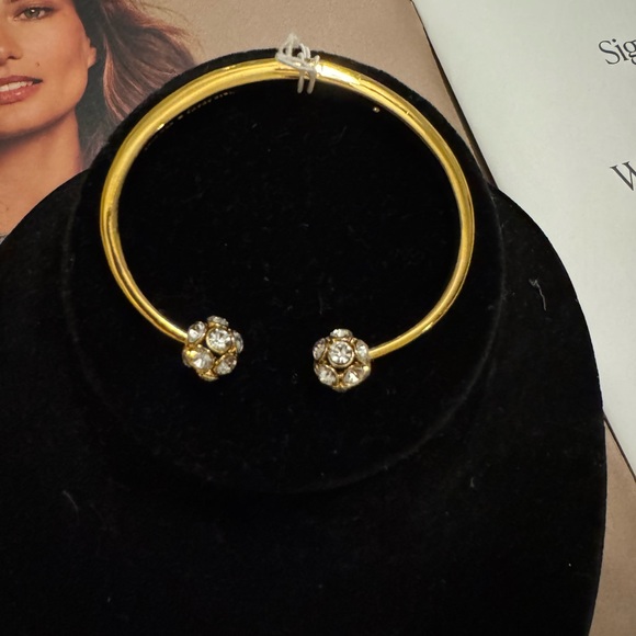 kate spade Jewelry - Kate Spade Gold Floral Bracelet